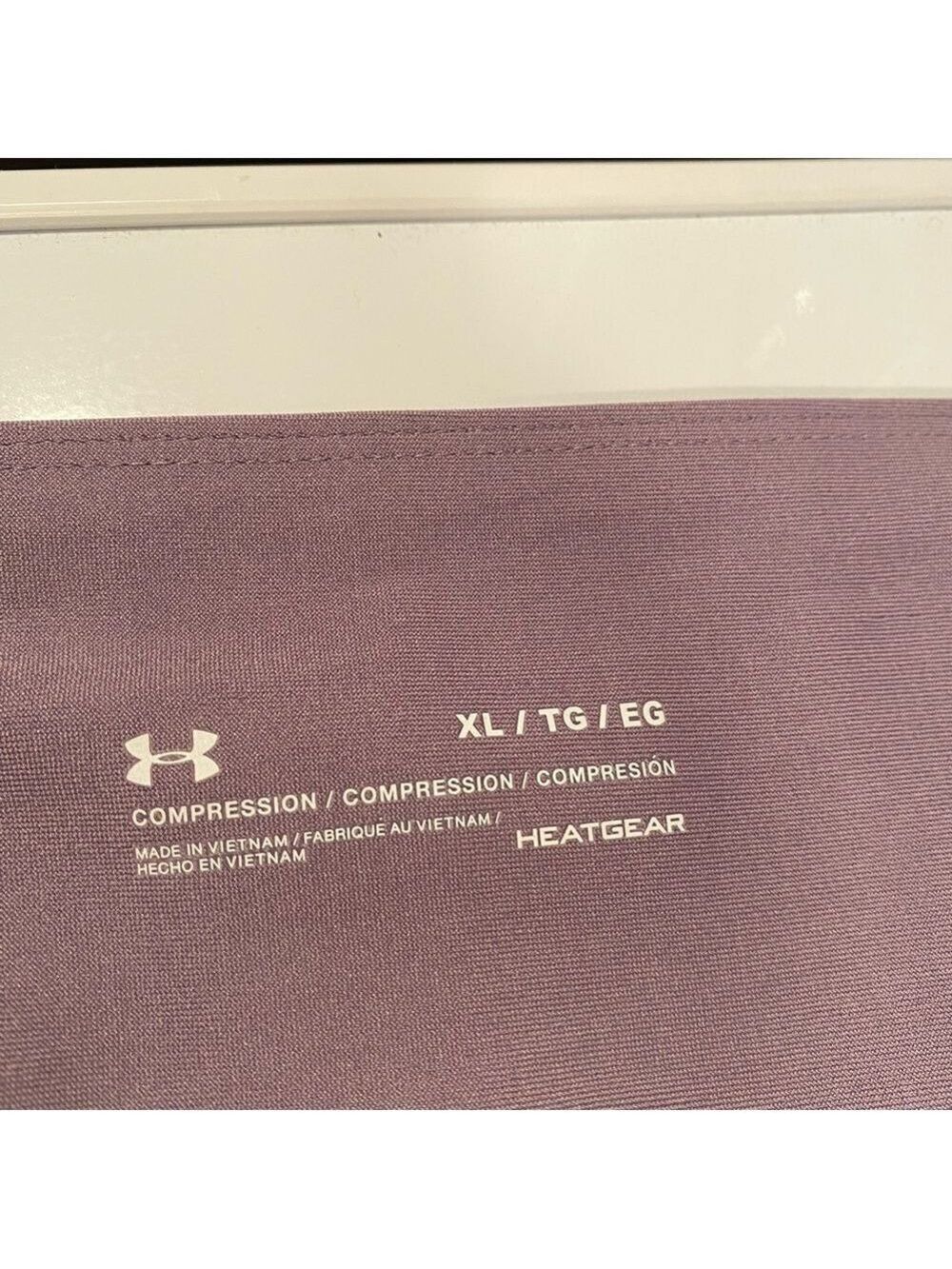 Under Armour Dusty Mauve High Rise Leggings NWT XL - Picture 4 of 5